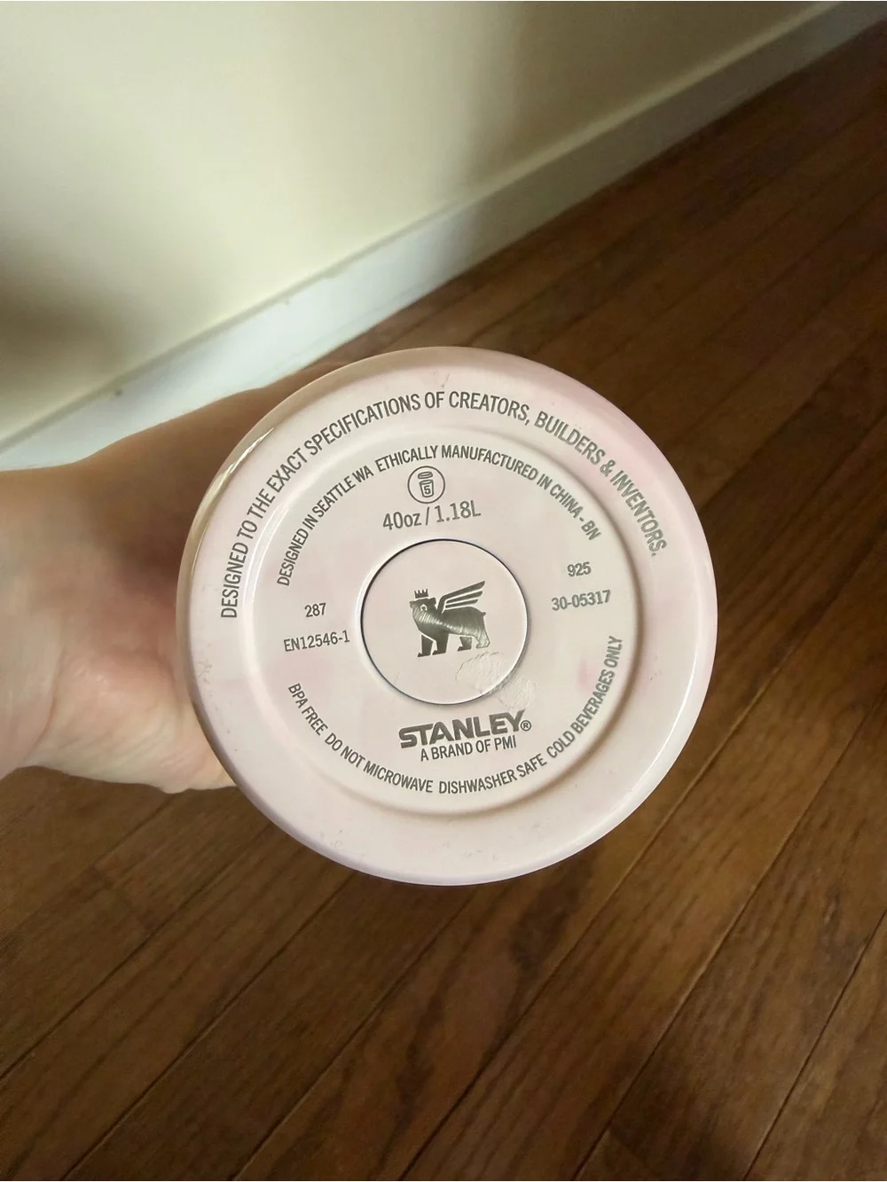 Stanley Light Pink Travel Tumbler